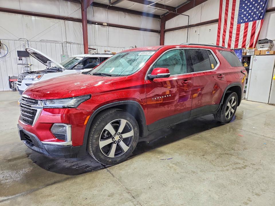 60644706 :رقم المزاد ، 1GNEVHKW1PJ237633 vin ، 2023 Chevrolet Traverse مزاد بيع