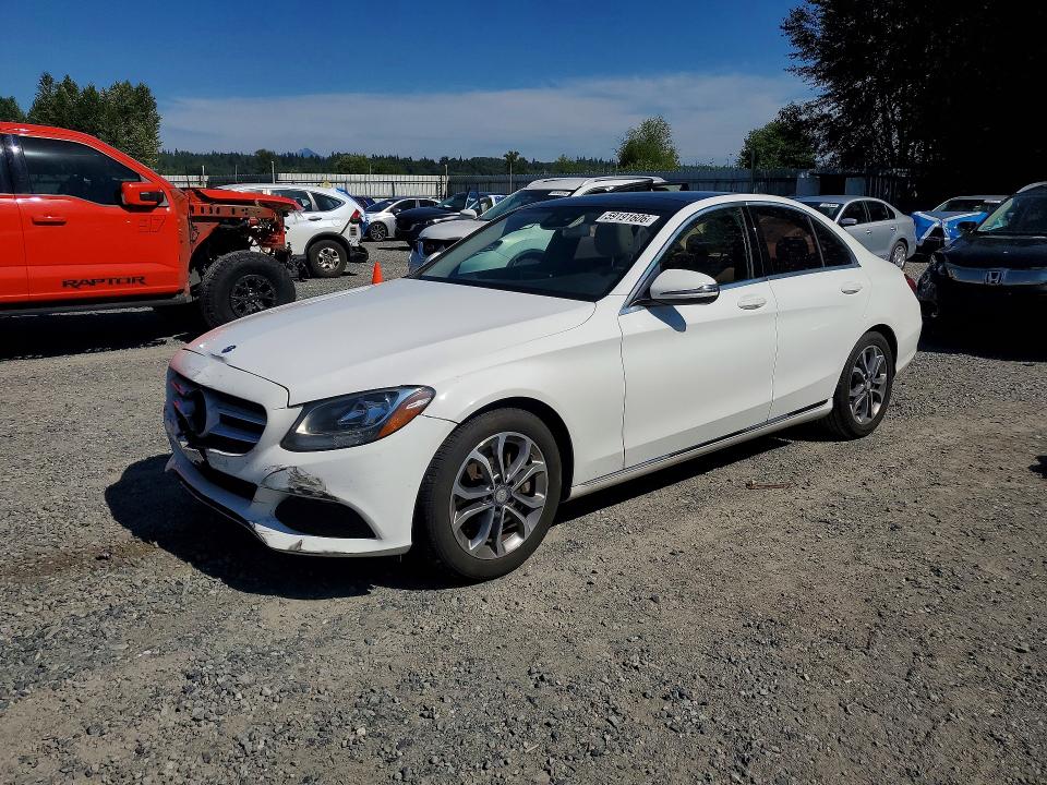 2017 Mercedes-benz C მანქანა იყიდება აუქციონზე, vin: 55SWF4JB5HU199297, აუქციონის ნომერი: 59191606