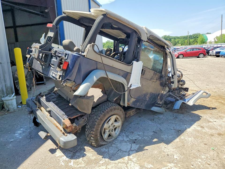 2003 Jeep Wrangler მანქანა იყიდება აუქციონზე, vin: 1J4FA39S63P319132, აუქციონის ნომერი: 60954536