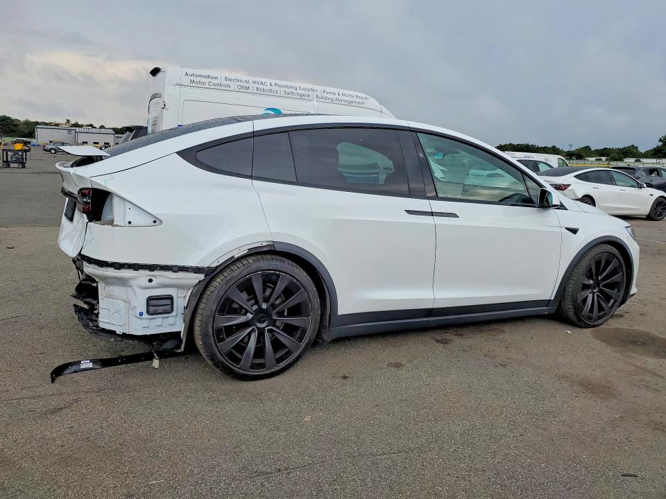 59250726 :رقم المزاد ، 7SAXCDE56PF381529 vin ، 2023 Tesla Model X مزاد بيع