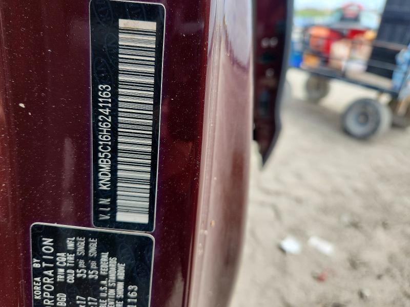 59872586 :رقم المزاد ، KNDMB5C16H6241163 vin ، 2017 Kia Sedona مزاد بيع