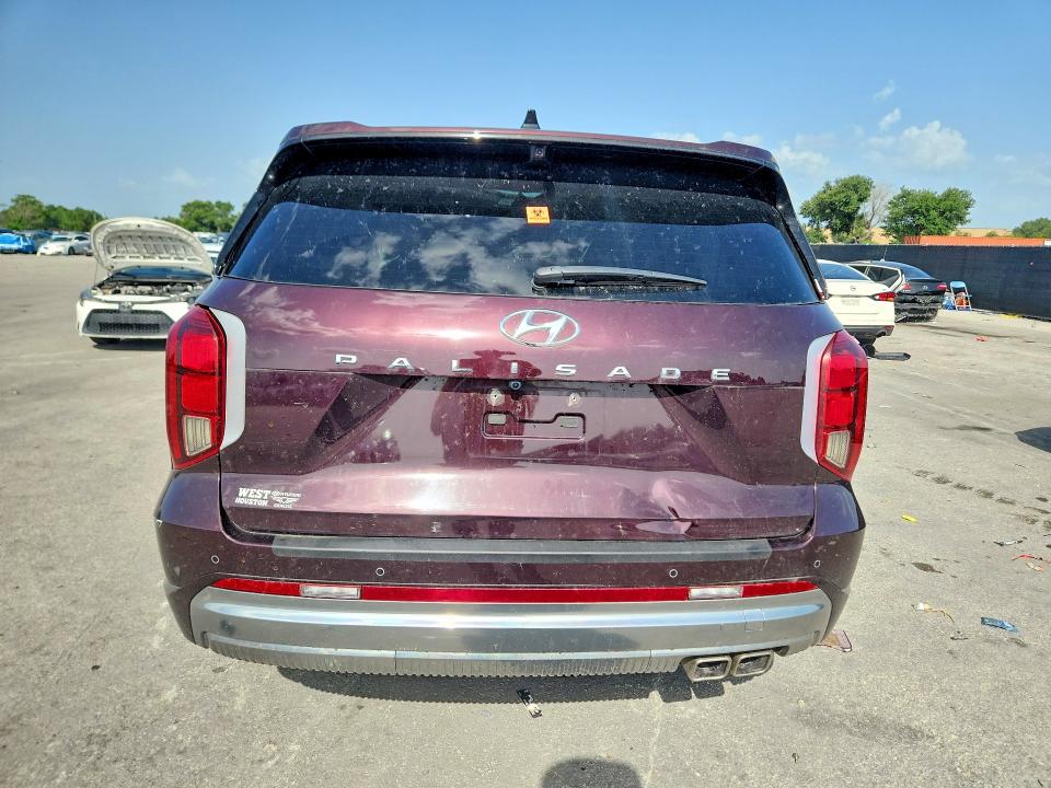 60575296 :رقم المزاد ، KM8R74GE0SU827693 vin ، 2025 Hyundai Palisade مزاد بيع