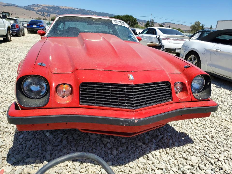 1976 Chevrolet Camaro მანქანა იყიდება აუქციონზე, vin: 1Q87L6N568934, აუქციონის ნომერი: 60696666