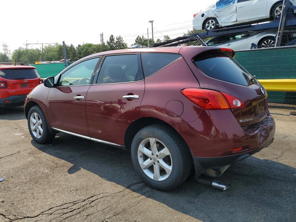 2010 Nissan Murano მანქანა იყიდება აუქციონზე, vin: JN8AZ1MW4AW134267, აუქციონის ნომერი: 60051326