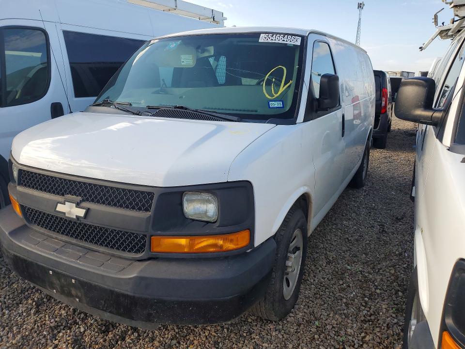 2014 Chevrolet Express G1500 მანქანა იყიდება აუქციონზე, vin: 1GCSGAFX6E1155698, აუქციონის ნომერი: 55466486