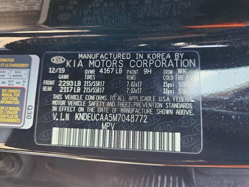 Продаж на аукціоні авто 2021 Kia Seltos, vin: KNDEUCAA5M7048772, номер лоту: 60661286