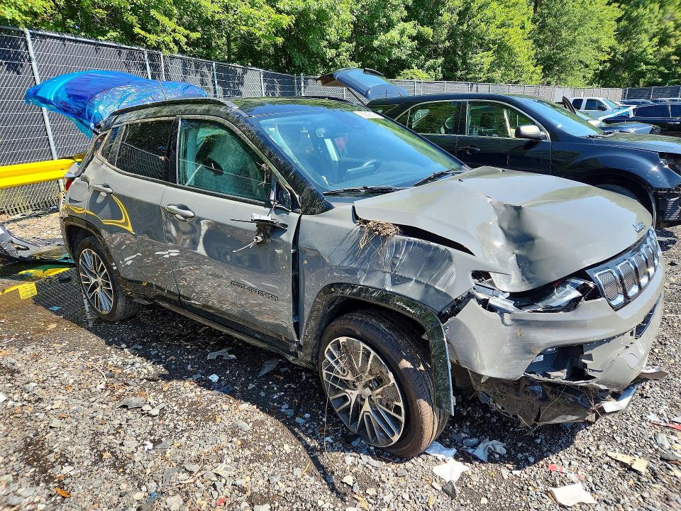 Продажа на аукционе авто 2022 Jeep Compass, vin: 3C4NJDCB1NT213105, номер лота: 60892506