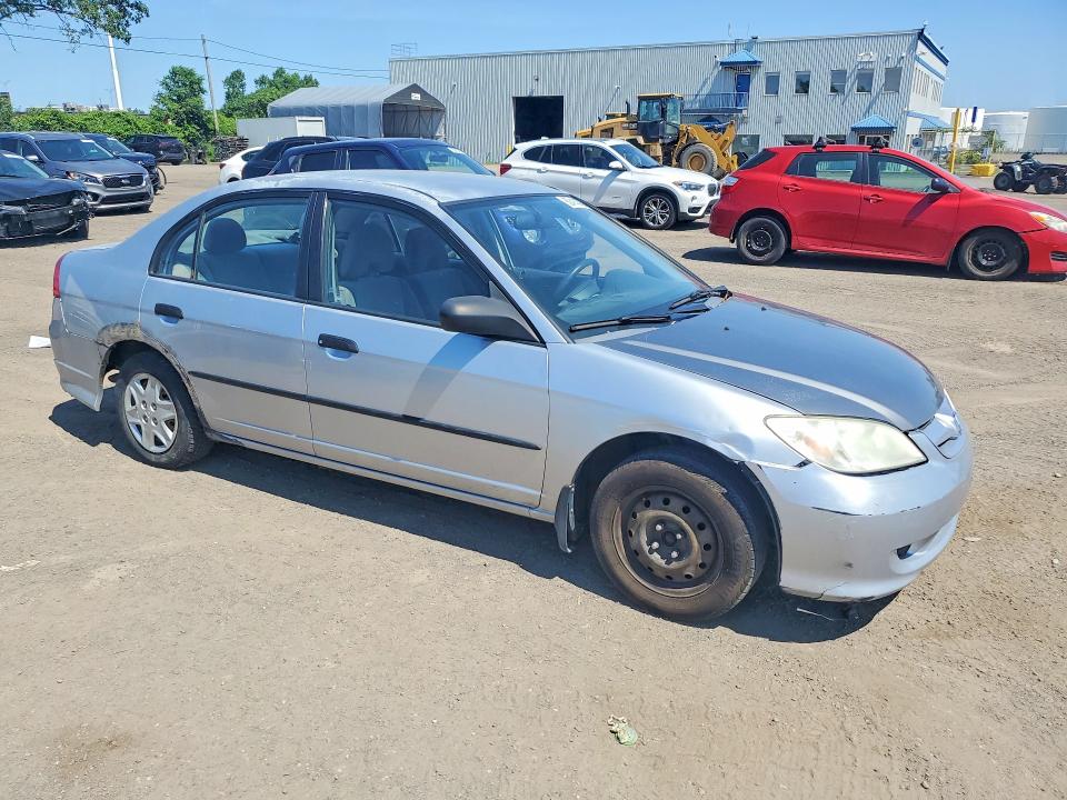 Продажа на аукционе авто 2005 Honda Civic, vin: 2HGES16355H046869, номер лота: 60414376