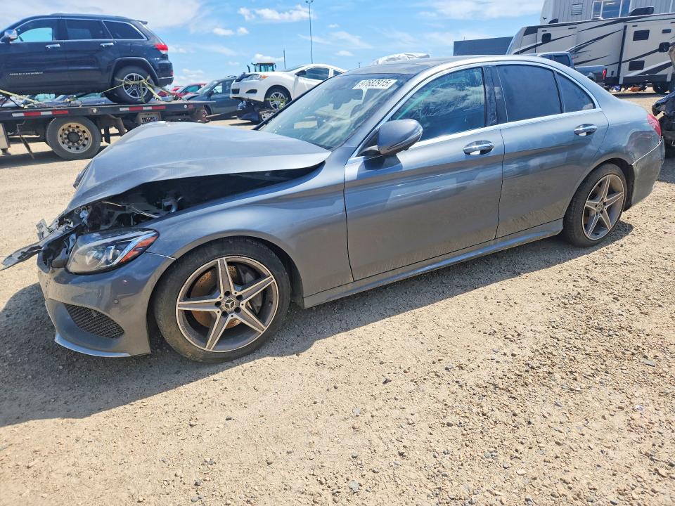 2018 Mercedes-benz C მანქანა იყიდება აუქციონზე, vin: 55SWF4KB7JU258838, აუქციონის ნომერი: 97682915