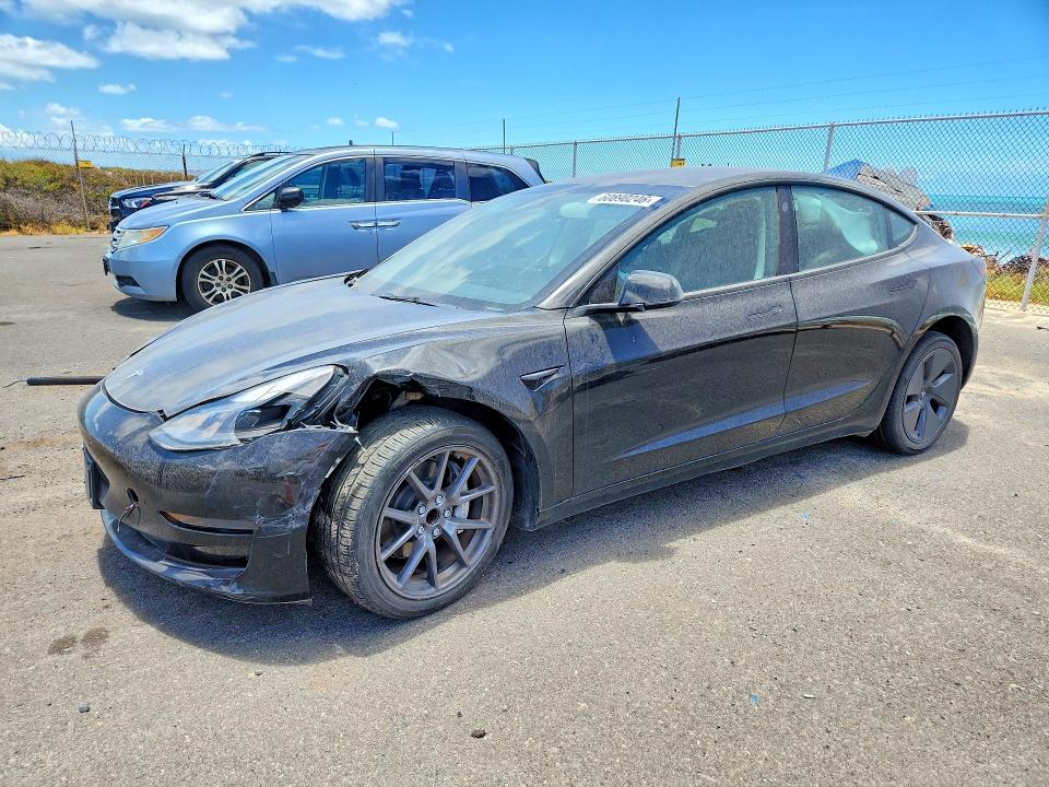2023 Tesla Model 3 მანქანა იყიდება აუქციონზე, vin: 5YJ3E1EA3PF431692, აუქციონის ნომერი: 60890246