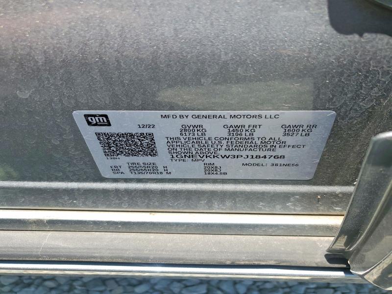 Aukcja sprzedaży 2023 Chevrolet Traverse, vin: 1GNEVKKW3PJ184768, numer aukcji: 59302476