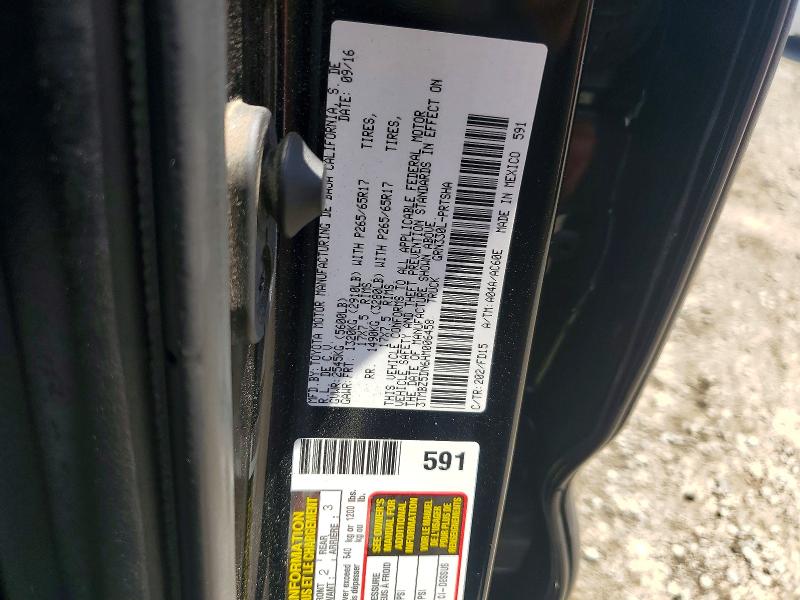 Aukcja sprzedaży 2017 Toyota Tacoma, vin: 3TMBZ5DN6HM006458, numer aukcji: 60236466