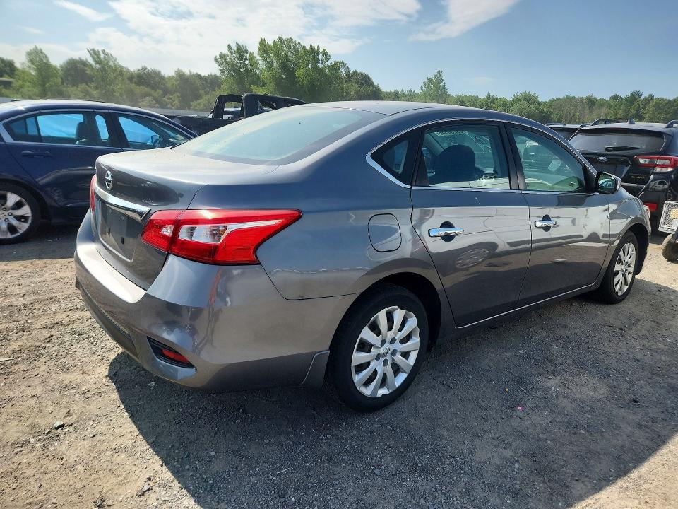 59238556 :رقم المزاد ، 3N1AB7AP9KY285635 vin ، 2019 Nissan Sentra مزاد بيع