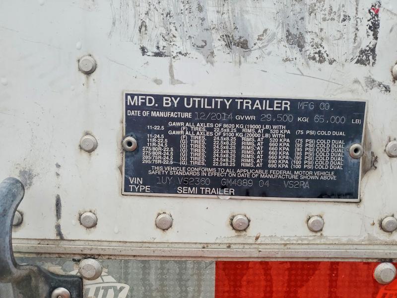 2016 Utility Trailer Trailer მანქანა იყიდება აუქციონზე, vin: 1UYVS2360GM408904, აუქციონის ნომერი: 60066146
