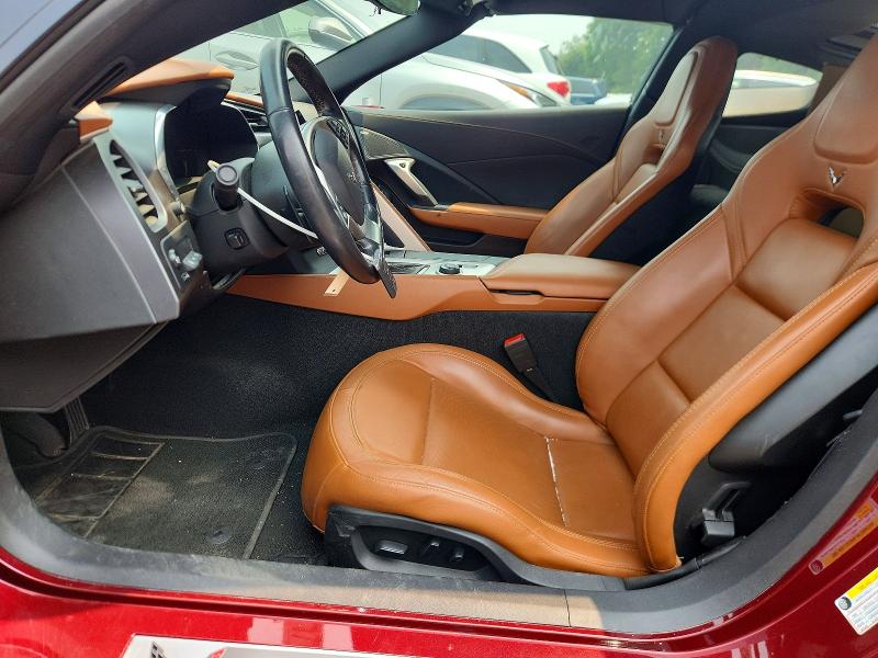 60841796 :رقم المزاد ، 1G1YD2D73K5122151 vin ، 2019 Chevrolet Corvette مزاد بيع