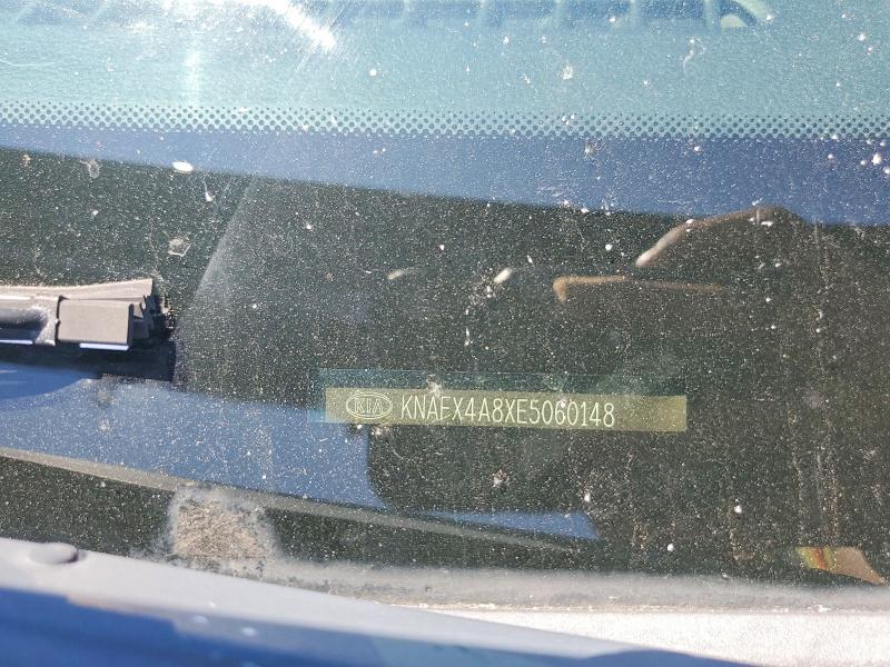 2014 Kia Forte მანქანა იყიდება აუქციონზე, vin: KNAFX4A8XE5060148, აუქციონის ნომერი: 61833246