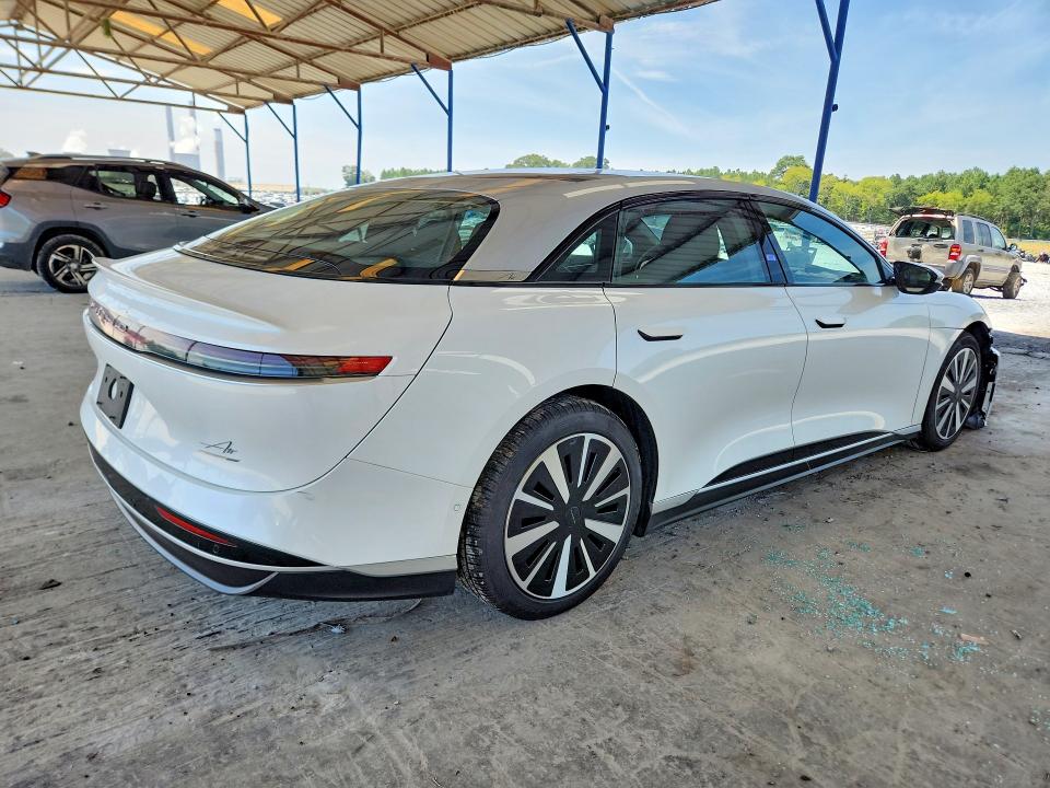 2023 Lucid Motors Air მანქანა იყიდება აუქციონზე, vin: 50EA1TEA3PA005777, აუქციონის ნომერი: 63137376