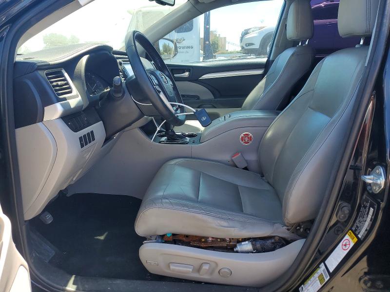 2015 Toyota Highlander მანქანა იყიდება აუქციონზე, vin: 5TDJKRFH4FS097368, აუქციონის ნომერი: 62654576