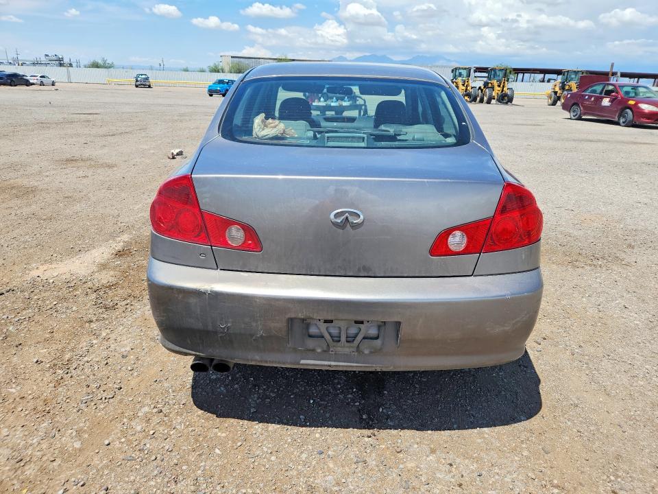 2006 Infiniti G35 მანქანა იყიდება აუქციონზე, vin: JNKCV51E06M511455, აუქციონის ნომერი: 61407826