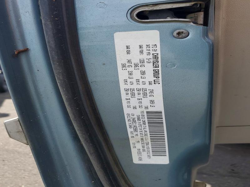 59723296 :رقم المزاد ، 2A4RR5D11AR358805 vin ، 2010 Chrysler Town & Countr مزاد بيع