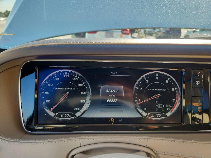 60464766 :رقم المزاد ، WDDUG7JB2FA103712 vin ، 2015 Mercedes-benz S مزاد بيع