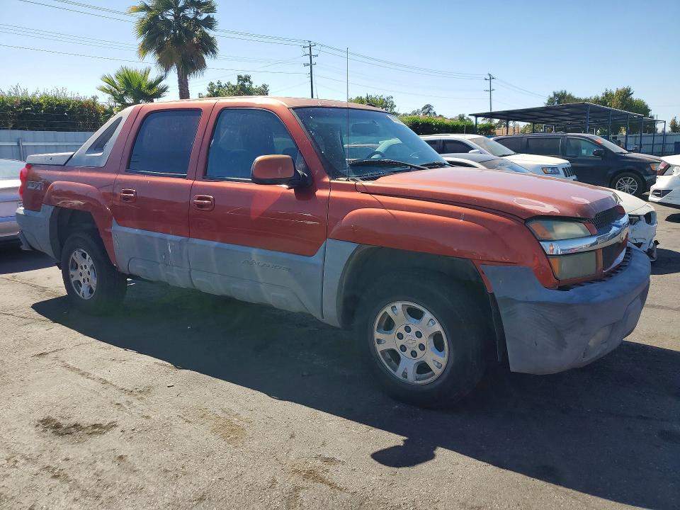 Продажа на аукционе авто 2002 Chevrolet Avalanche, vin: 3GNEK13T62G329125, номер лота: 61122236