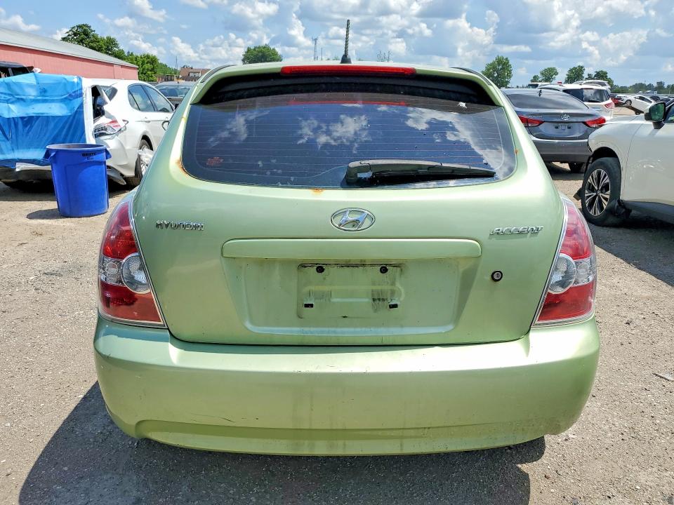 2007 Hyundai Accent მანქანა იყიდება აუქციონზე, vin: KMHCN35C57U017216, აუქციონის ნომერი: 58983966