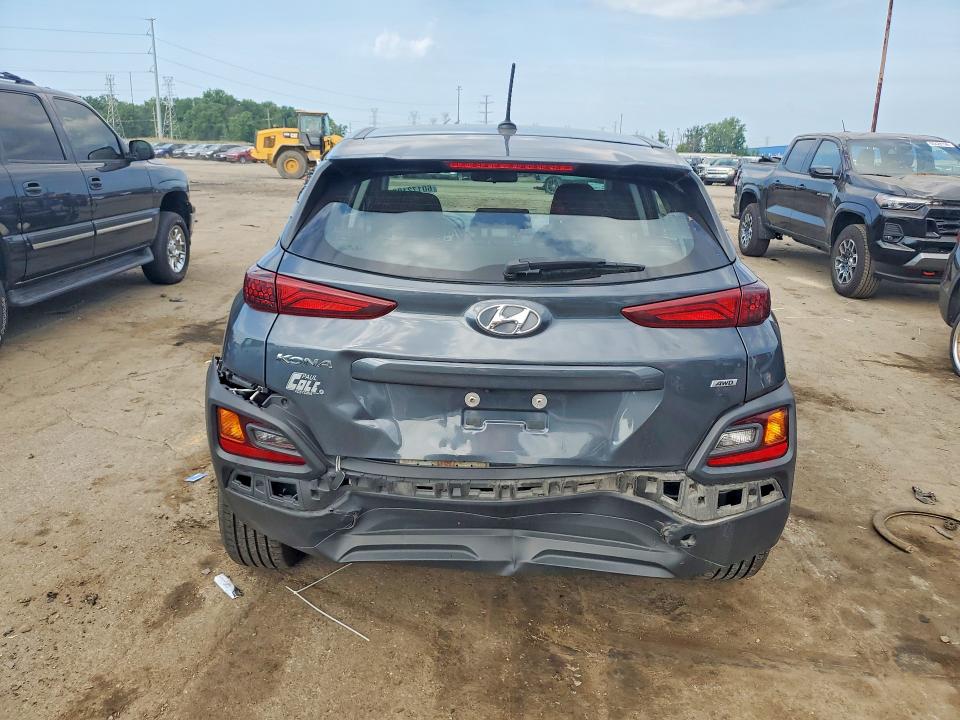 60172186 :رقم المزاد ، KM8K1CAA6KU299113 vin ، 2019 Hyundai Kona مزاد بيع