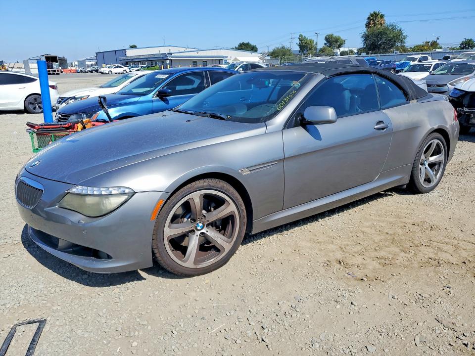 2008 Bmw 650 მანქანა იყიდება აუქციონზე, vin: WBAEB53518CX62605, აუქციონის ნომერი: 60131656