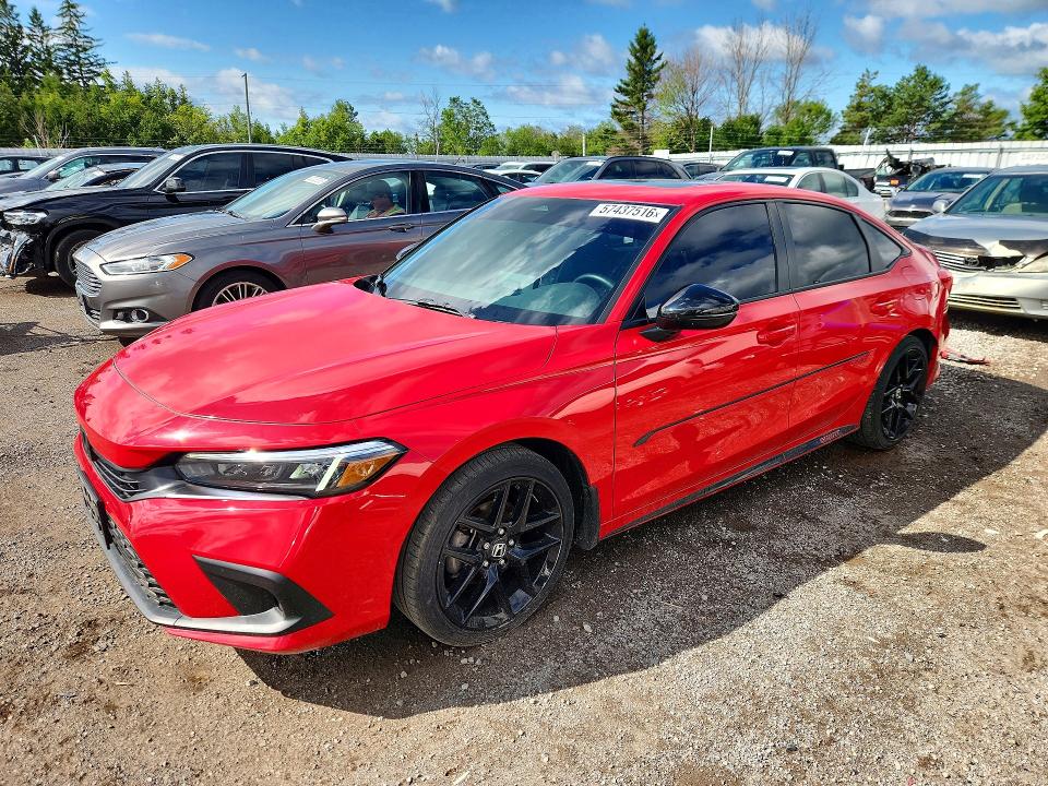 2023 Honda Civic მანქანა იყიდება აუქციონზე, vin: 2HGFE2F5XPH111026, აუქციონის ნომერი: 57437516