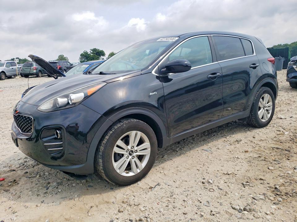 Продажа на аукционе авто 2018 Kia Sportage, vin: KNDPMCAC4J7309833, номер лота: 62792346