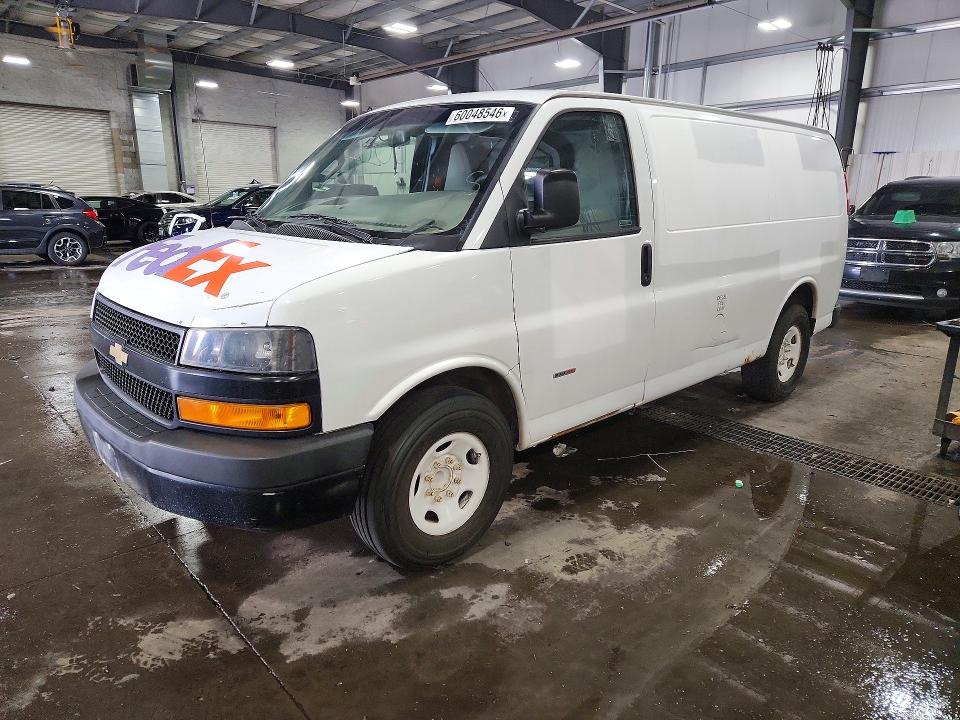 60048546 :رقم المزاد ، 1GCWGAF18K1217255 vin ، 2019 Chevrolet Express G2500 مزاد بيع