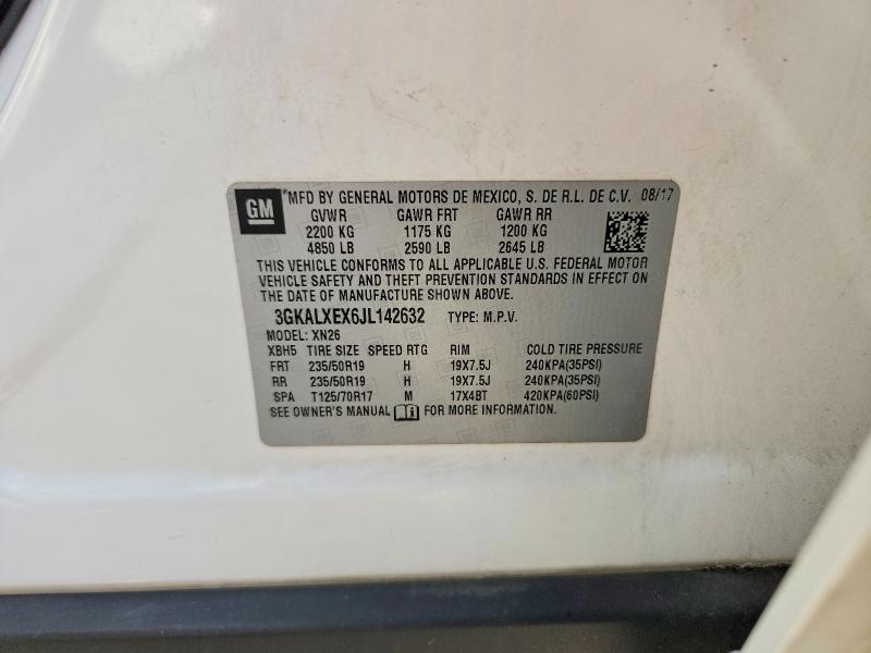 Продаж на аукціоні авто 2018 Gmc Terrain, vin: 3GKALXEX6JL142632, номер лоту: 60573576