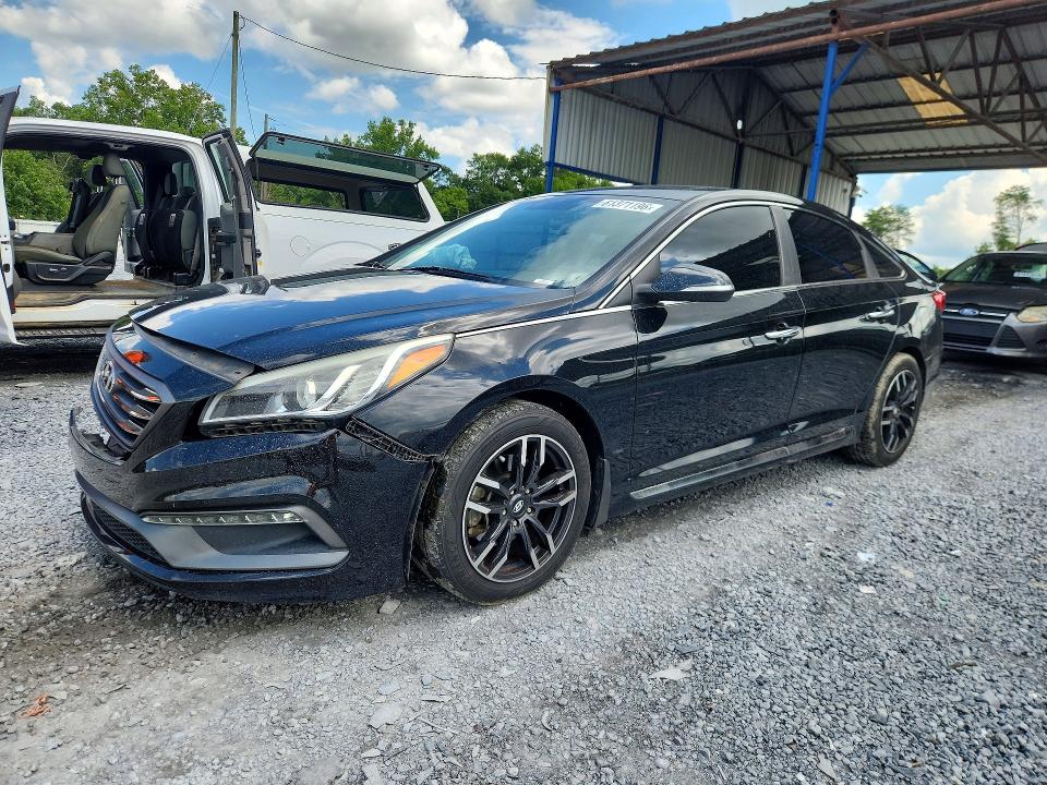 Auction sale of the 2017 Hyundai Sonata, vin: 5NPE34AF5HH593716, lot number: 61371196