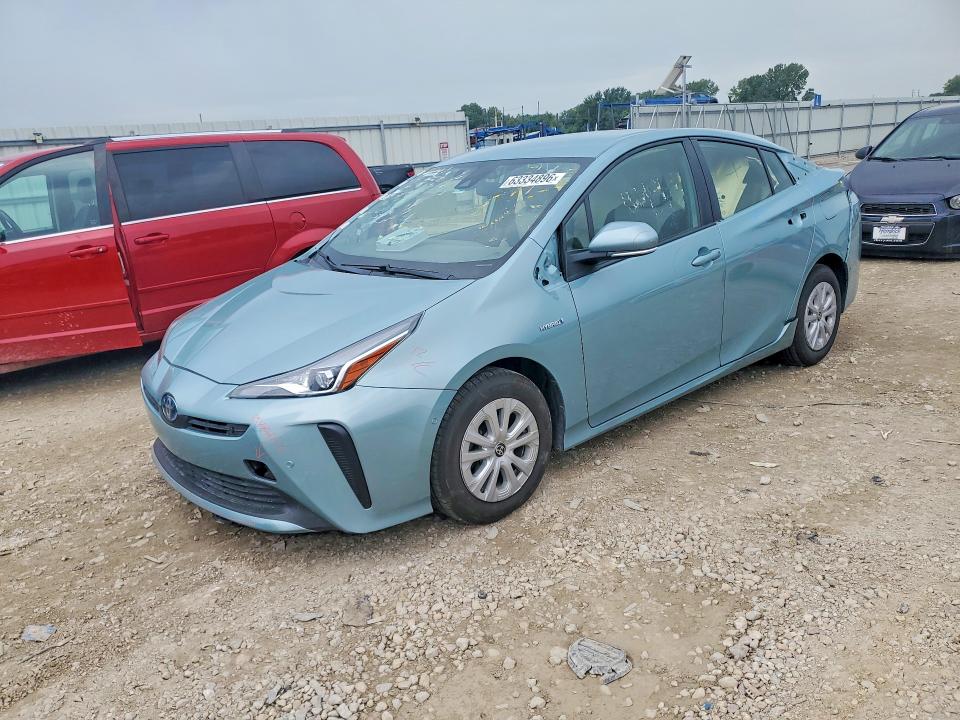 63334896 :رقم المزاد ، JTDKAMFU7M3144320 vin ، 2021 Toyota Prius مزاد بيع