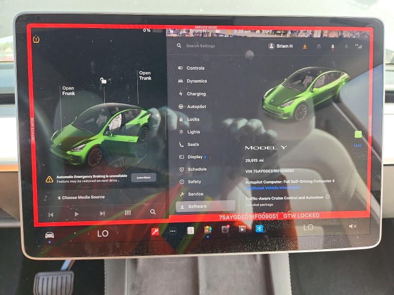 2024 Tesla Model Y მანქანა იყიდება აუქციონზე, vin: 7SAYGDED1RF009051, აუქციონის ნომერი: 59263146