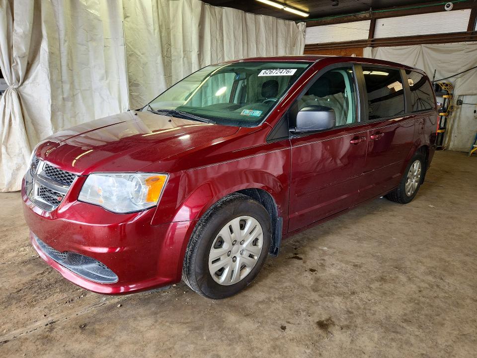 62672476 :رقم المزاد ، 2C4RDGBG1GR398589 vin ، 2016 Dodge Grand Caravan مزاد بيع