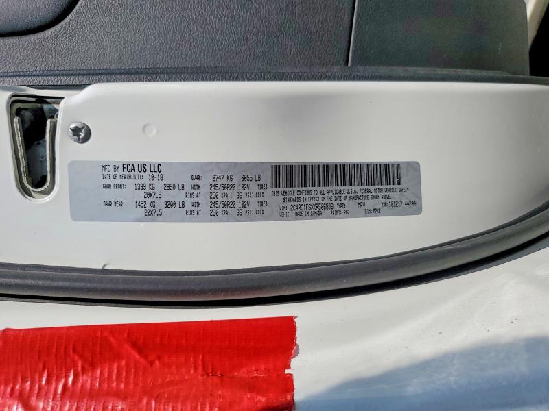 Продажа на аукционе авто 2019 Chrysler Pacifica, vin: 2C4RC1FGXKR506808, номер лота: 60583286