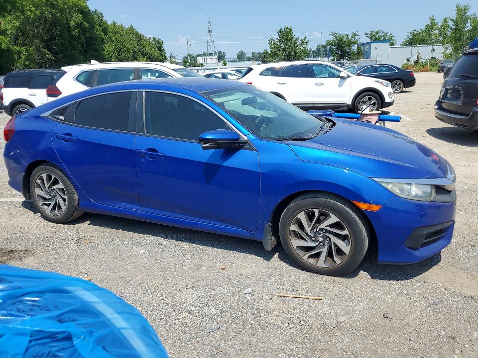 Продажа на аукционе авто 2016 Honda Civic, vin: 2HGFC2F75GH020866, номер лота: 62838536