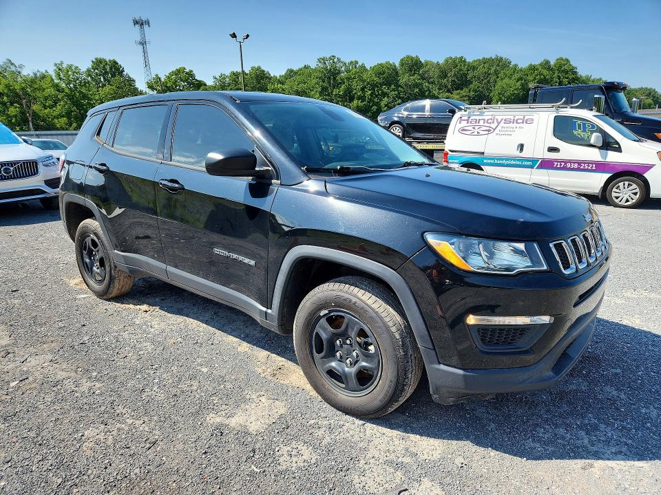 Продаж на аукціоні авто 2020 Jeep Compass, vin: 3C4NJDABXLT112600, номер лоту: 60854146