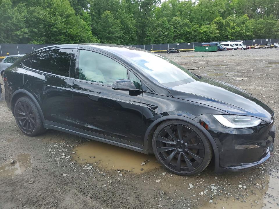 2023 Tesla Model X მანქანა იყიდება აუქციონზე, vin: 7SAXCBE58PF372786, აუქციონის ნომერი: 60089356