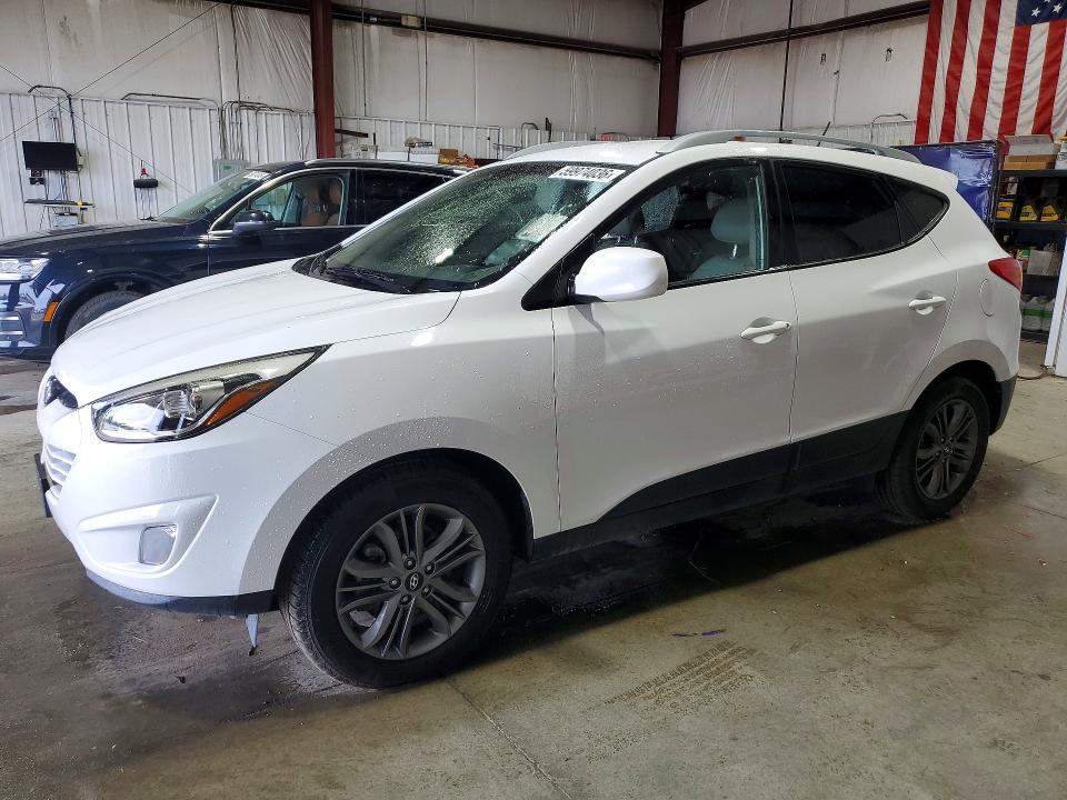 2014 Hyundai Tucson მანქანა იყიდება აუქციონზე, vin: KM8JUCAG0EU847635, აუქციონის ნომერი: 59974036