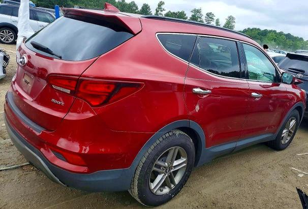 2017 Hyundai Santa Fe Sport მანქანა იყიდება აუქციონზე, vin: 5XYZU3LB9HG388538, აუქციონის ნომერი: 59918726