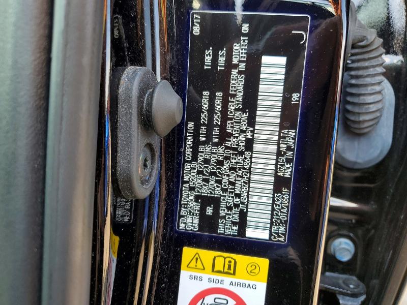 Aukcja sprzedaży 2017 Lexus Nx 200t, vin: JTJBARBZ7H2148648, numer aukcji: 60177646