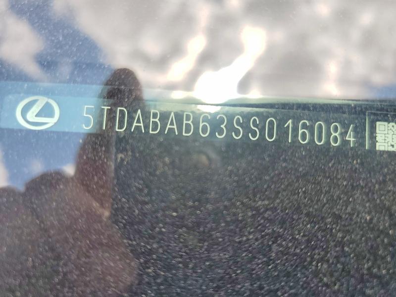 Aukcja sprzedaży 2025 Lexus Tx 500h, vin: 5TDABAB63SS016084, numer aukcji: 46506696