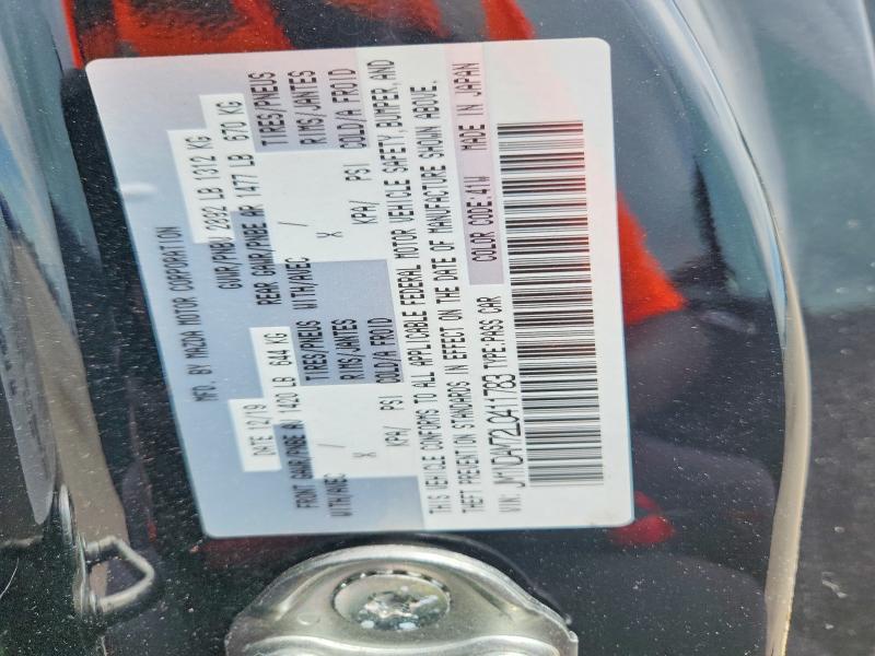 59308546 :رقم المزاد ، JM1NDAM72L0411783 vin ، 2020 Mazda Mx-5 Miata مزاد بيع