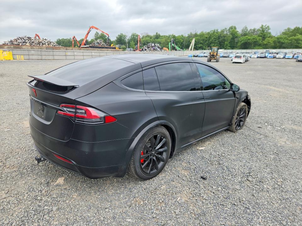 61947616 :رقم المزاد ، 5YJXCDE24LF298677 vin ، 2020 Tesla Model X مزاد بيع