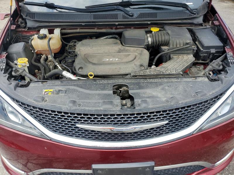 59899586 :رقم المزاد ، 2C4RC1EG2HR614432 vin ، 2017 Chrysler Pacifica مزاد بيع