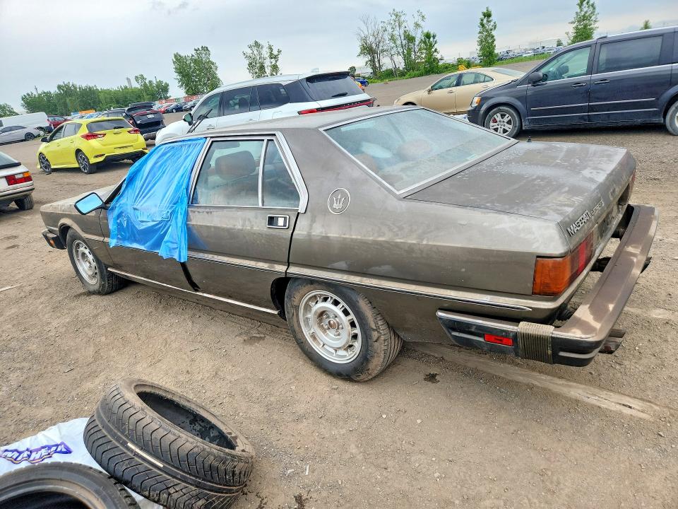 60032926 :رقم المزاد ، ZAMA330049A003584 vin ، 1984 Maserati Quattroporte مزاد بيع