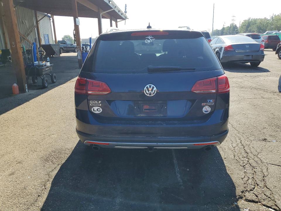 2017 Volkswagen Golf Alltrack მანქანა იყიდება აუქციონზე, vin: 3VWH17AU8HM522357, აუქციონის ნომერი: 61482896
